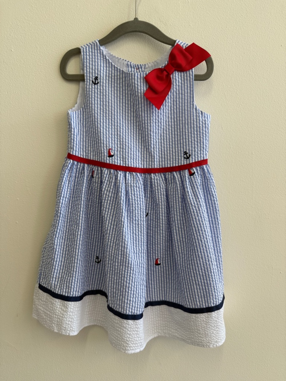 Rare Editions Seersucker Dress